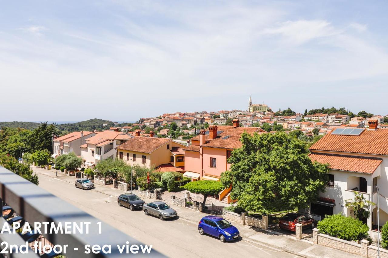 Beautiful Sea View Apartments - Niko Ceko Vrsar Eksteriør bilde