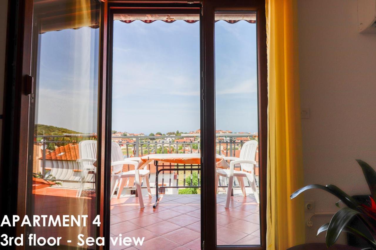Beautiful Sea View Apartments - Niko Ceko Vrsar Eksteriør bilde