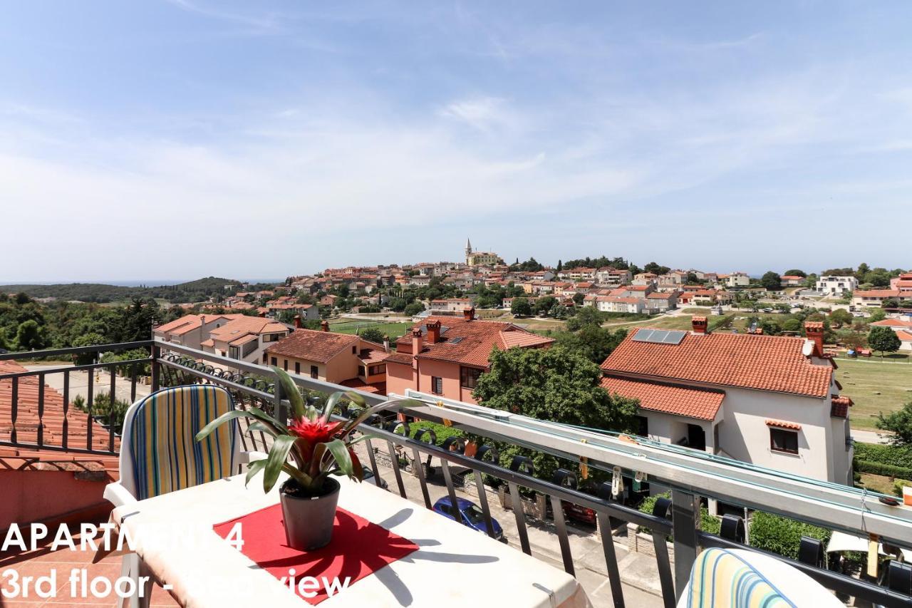 Beautiful Sea View Apartments - Niko Ceko Vrsar Eksteriør bilde