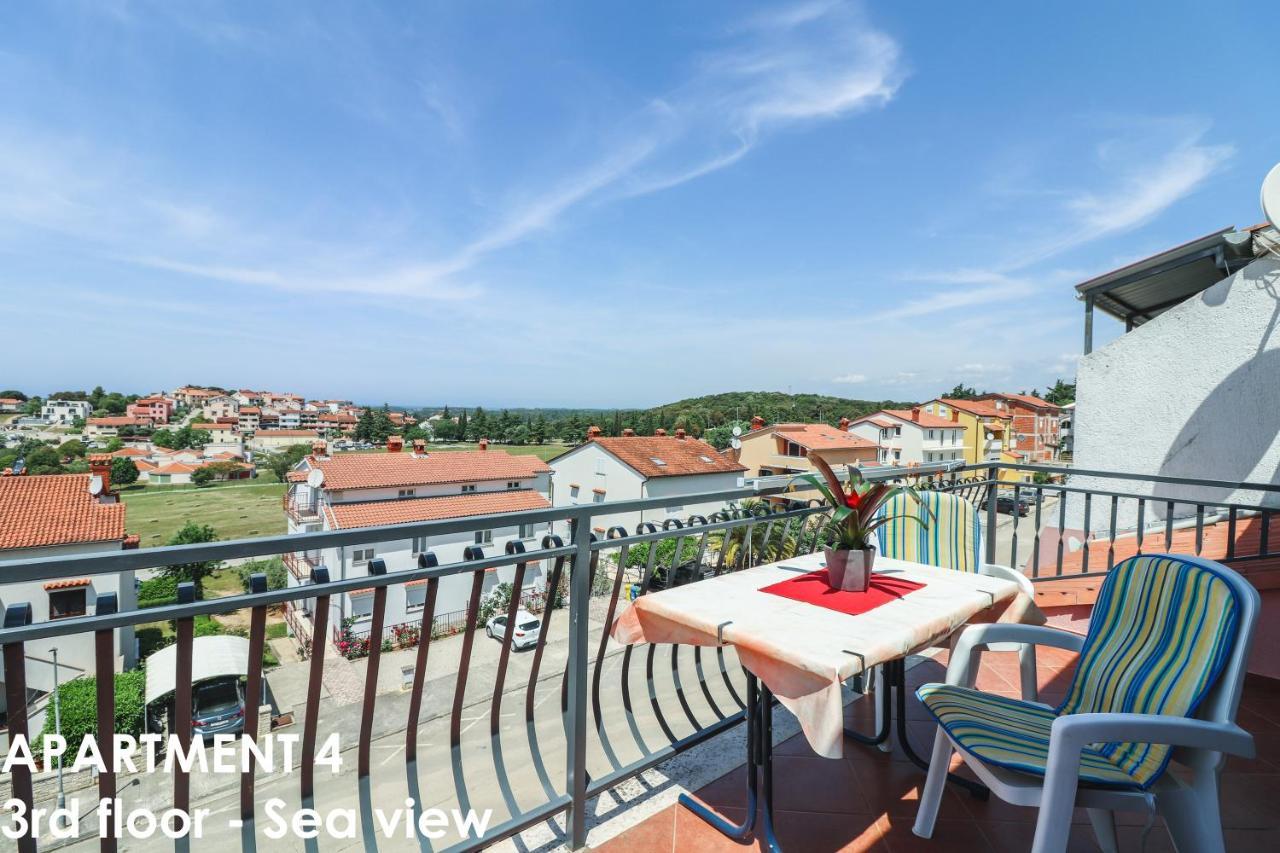 Beautiful Sea View Apartments - Niko Ceko Vrsar Eksteriør bilde